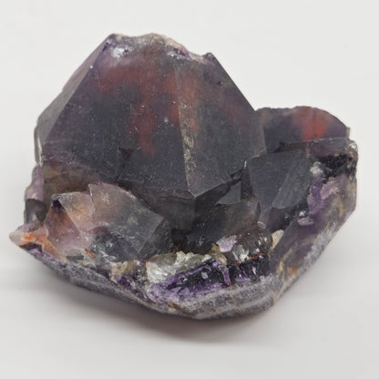 Hematite Included Amethyst clusters