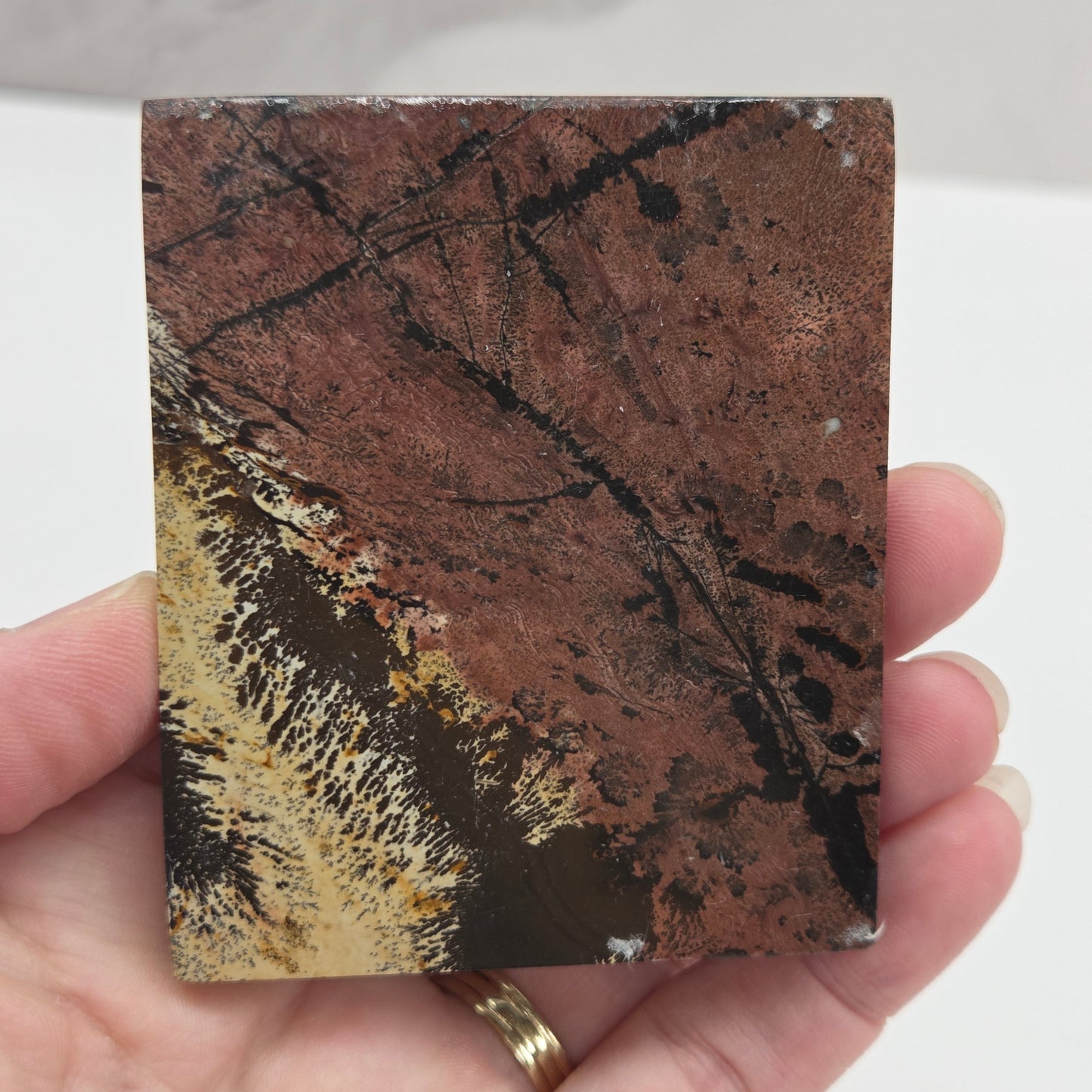 Picture Jasper square coaster