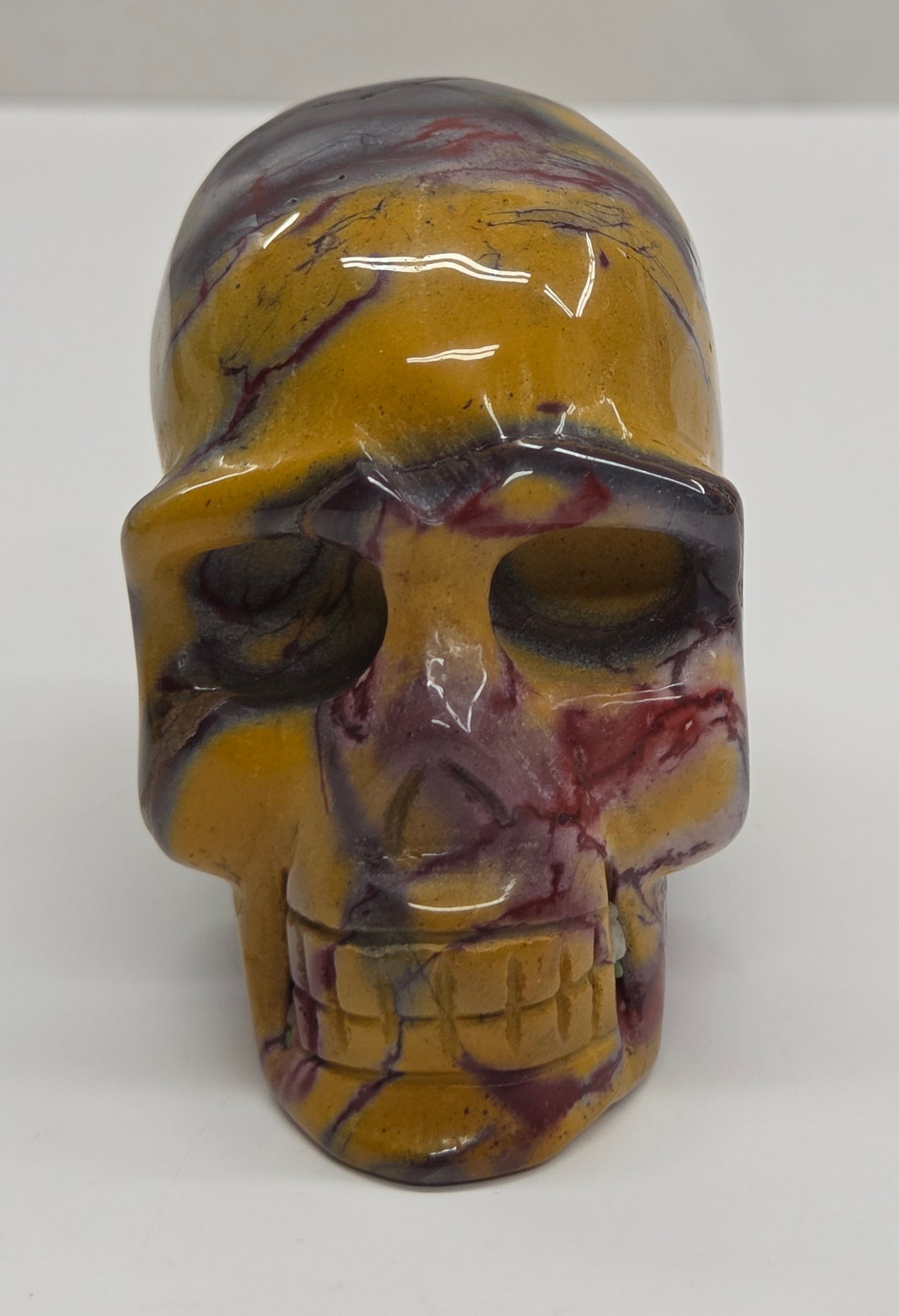 Skull medium - Mookaite