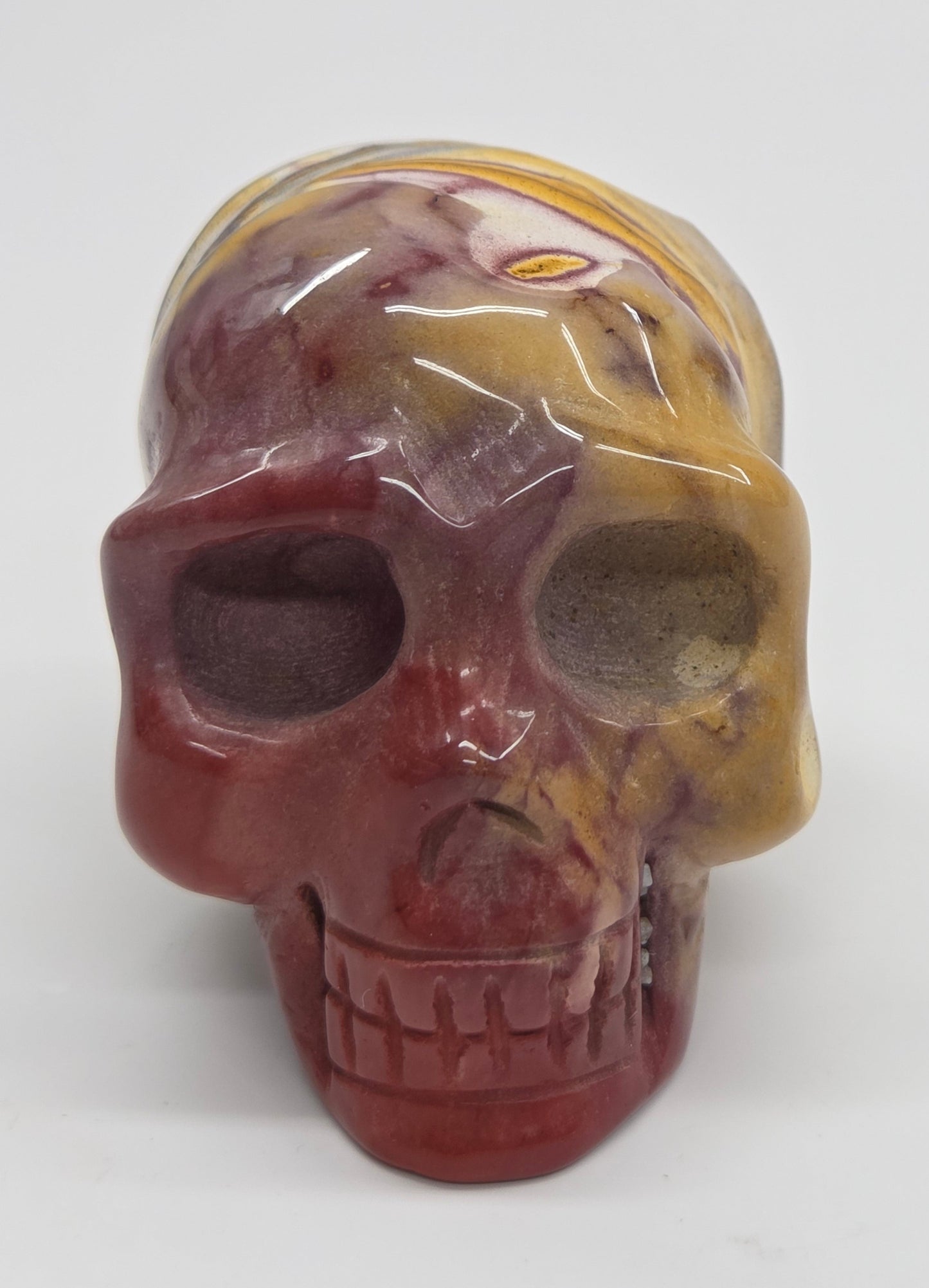 Skull medium - Mookaite