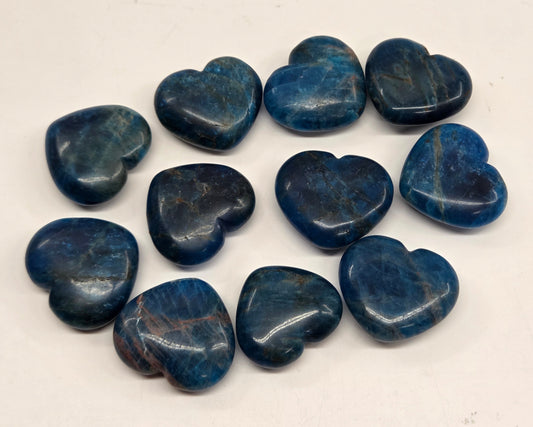 Blue Apatite heart
