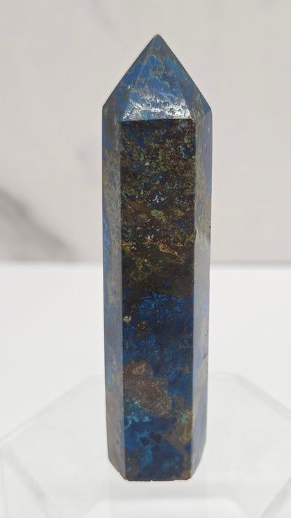 Azurite Chrysocolla tower