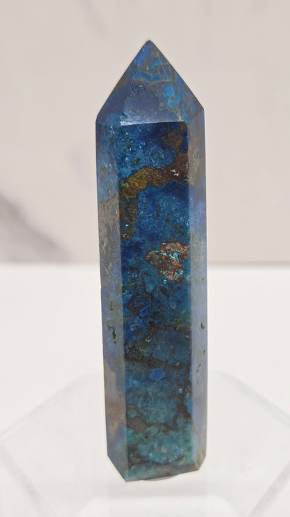 Azurite Chrysocolla tower