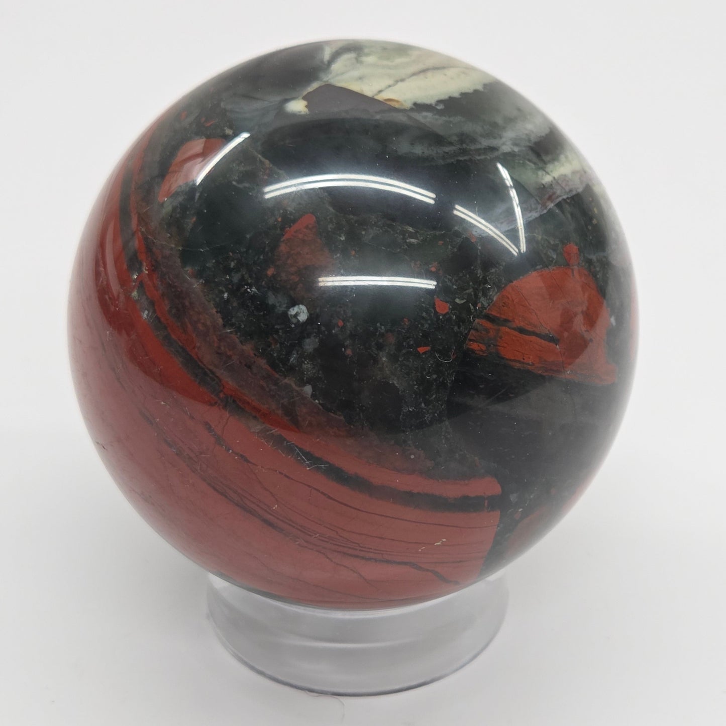 African Bloodstone sphere