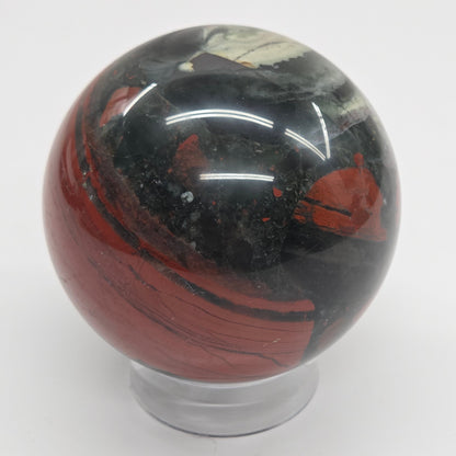 African Bloodstone sphere