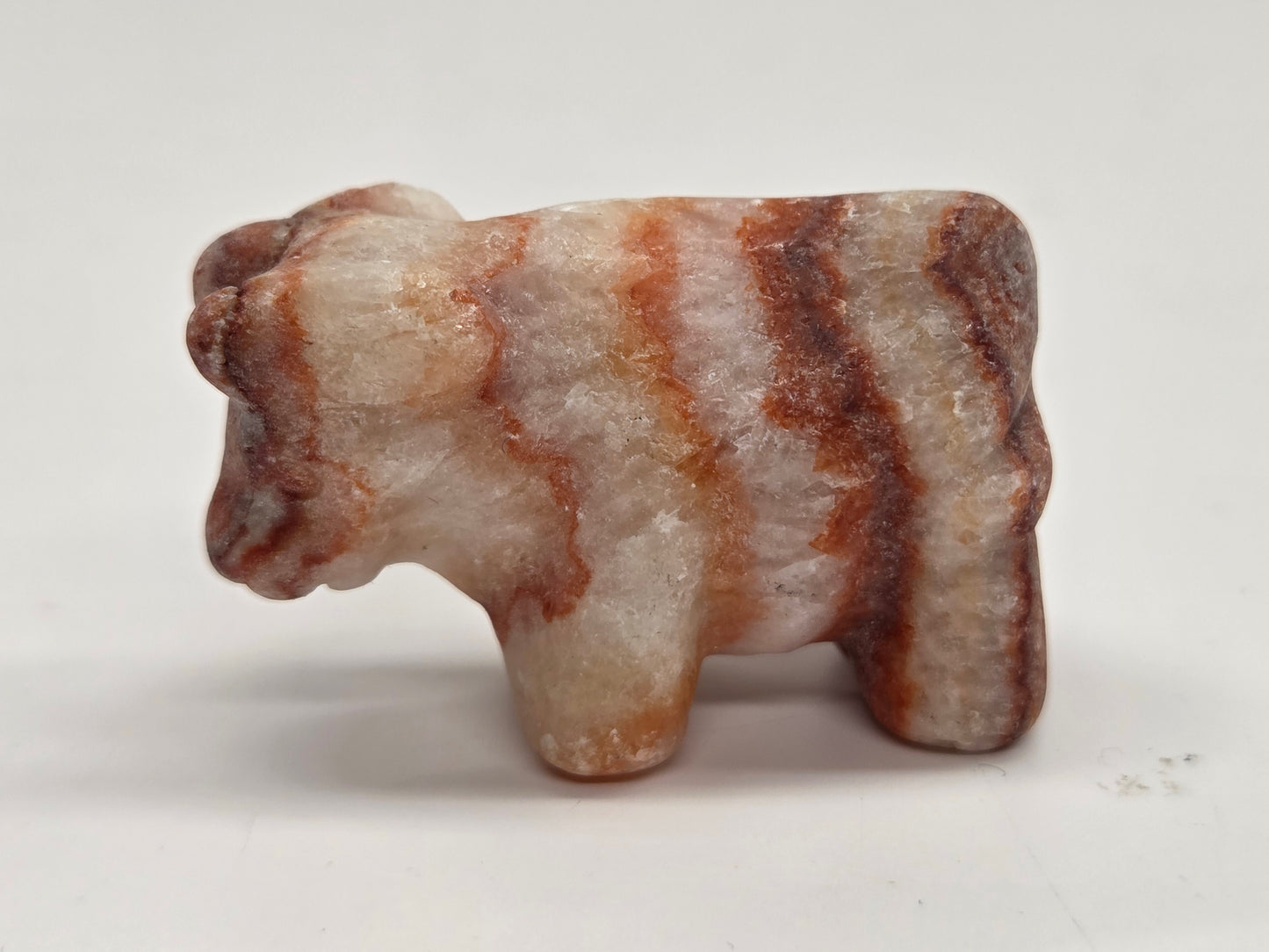Bull carving