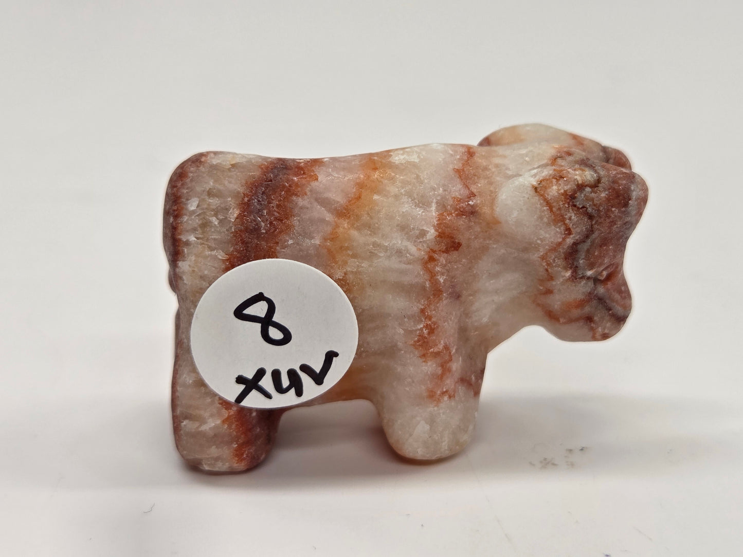 Bull carving