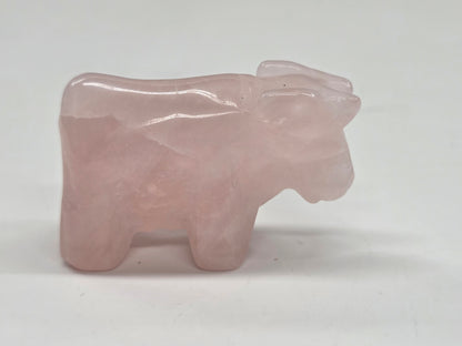 Bull carving