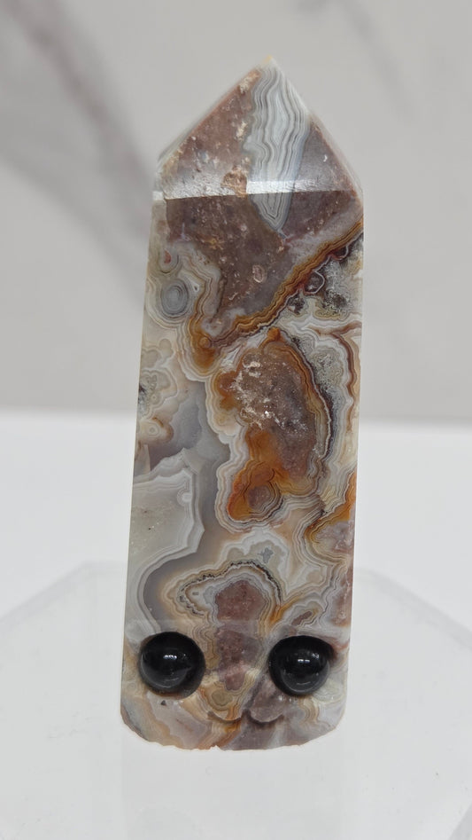 Hedgie - Mexican Agate tower