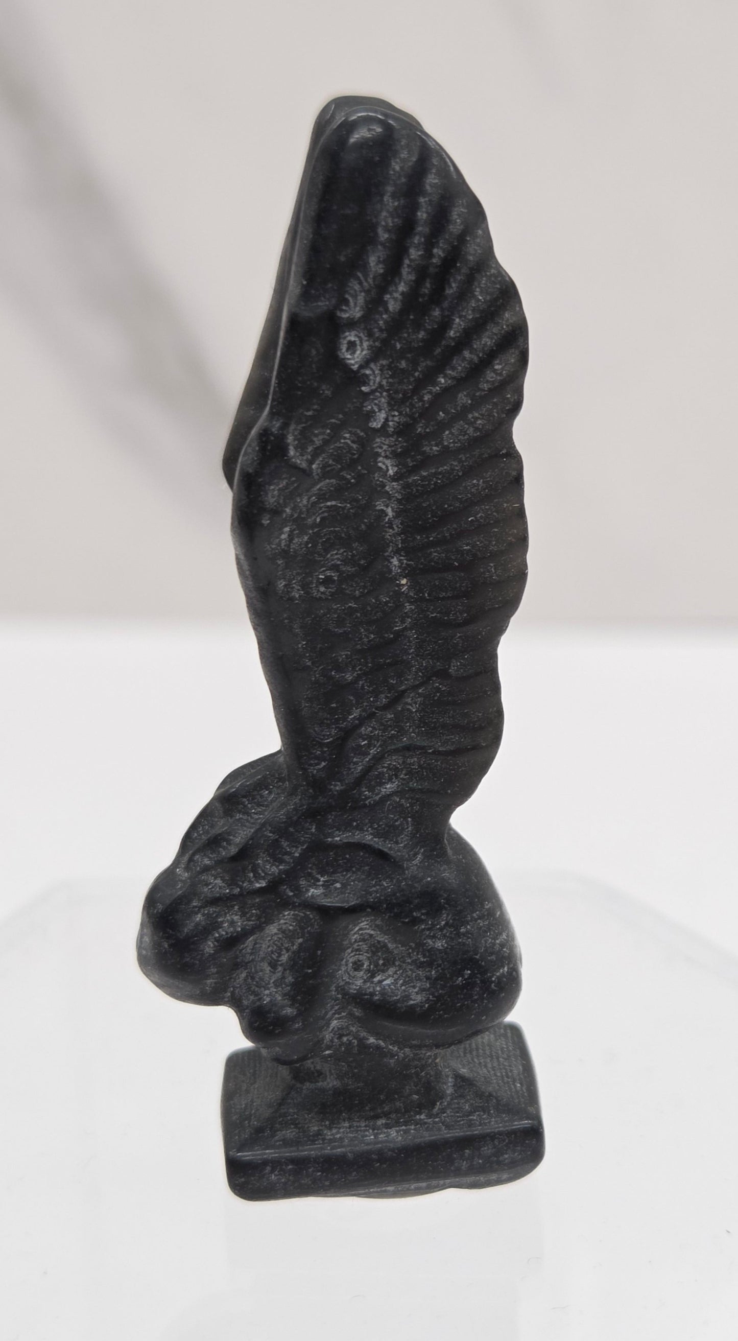 Crying angel carvings