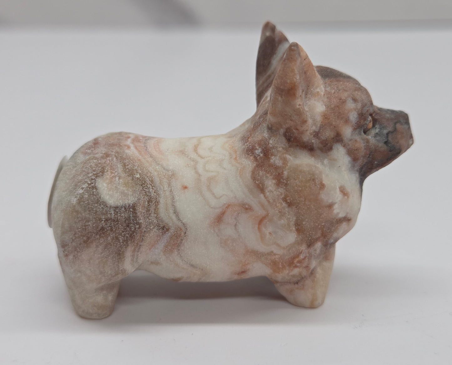 Dog carving - Corgi (L)