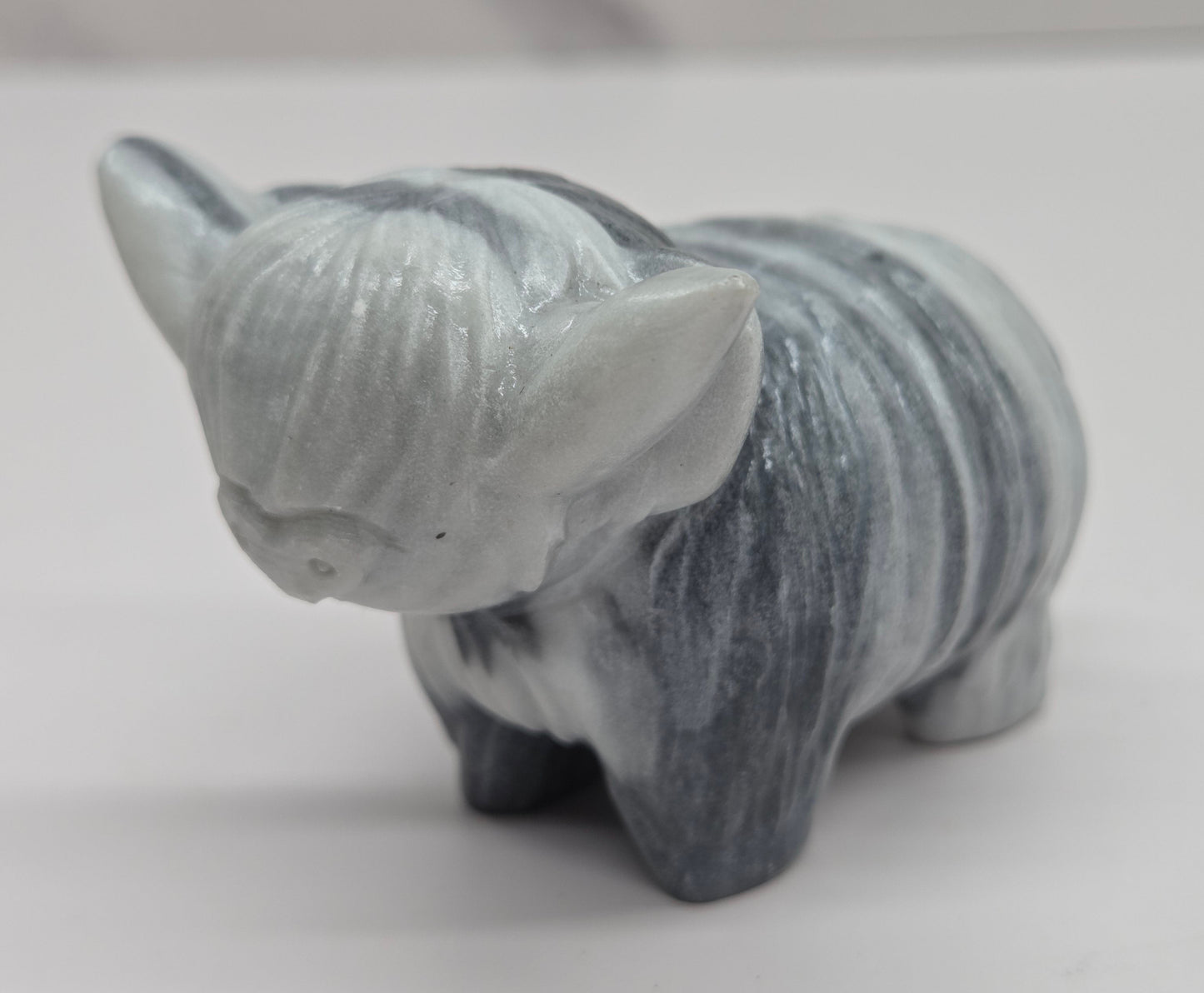 Highland cow carvings (style A)