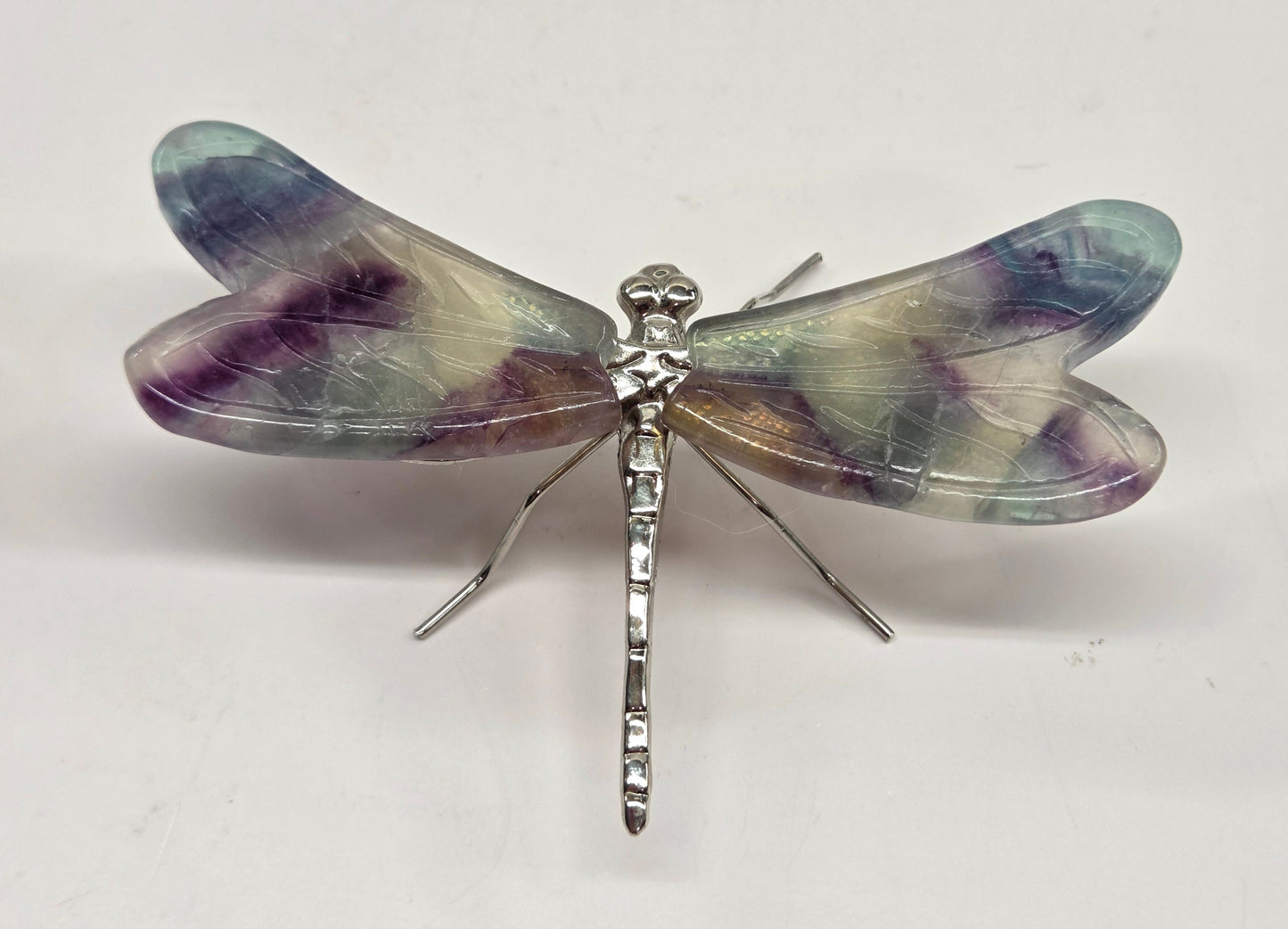 Dragonfly wings - metal body (L)
