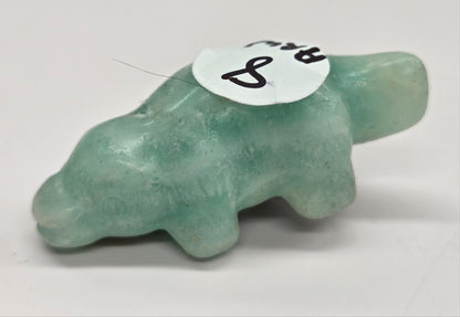Platypus carving