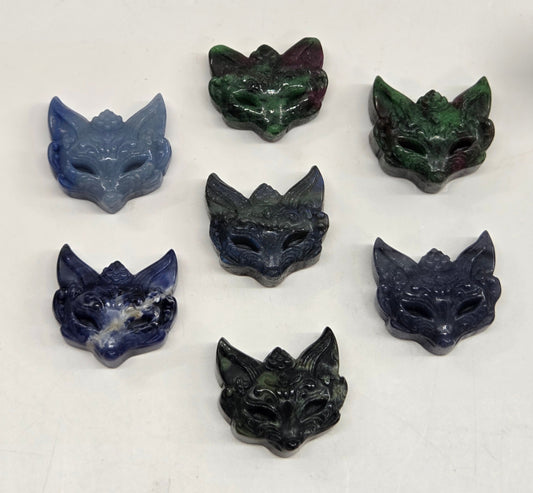 Fox mask carving (S)