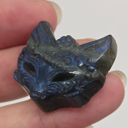 Fox mask carving (S)