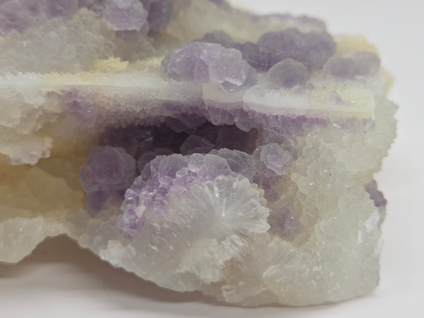 Lavender Bubble Fluorite