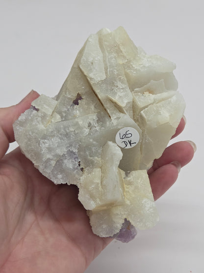 Lavender Bubble Fluorite