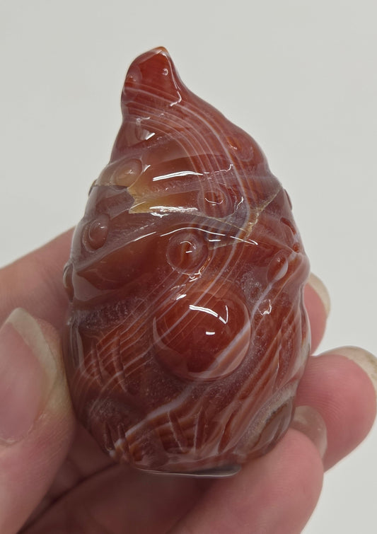 Carnelian gnome