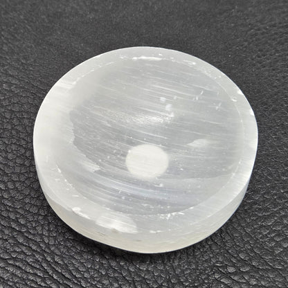 Satin spar bowl