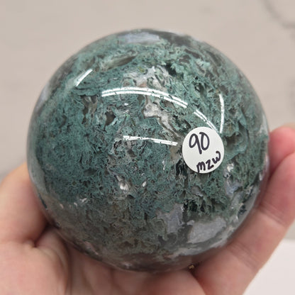 Moss Agate sphere