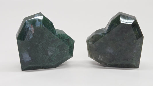 Faceted hearts