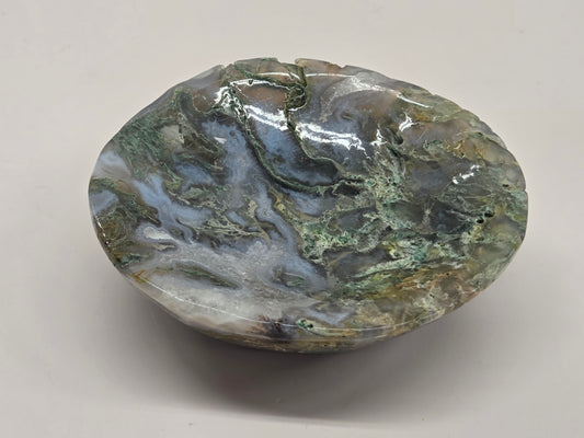 Moss Agate bowl