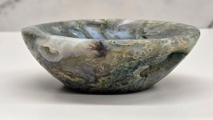 Moss Agate bowl