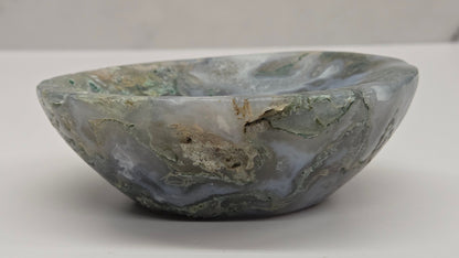 Moss Agate bowl
