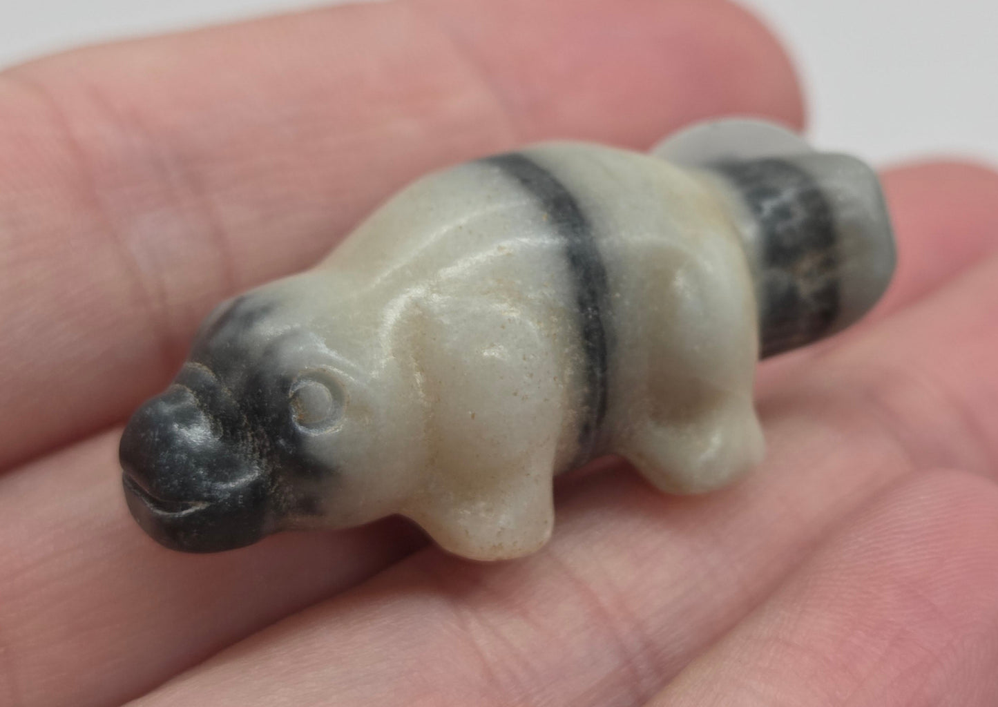 Platypus carving