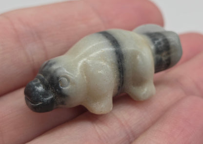 Platypus carving