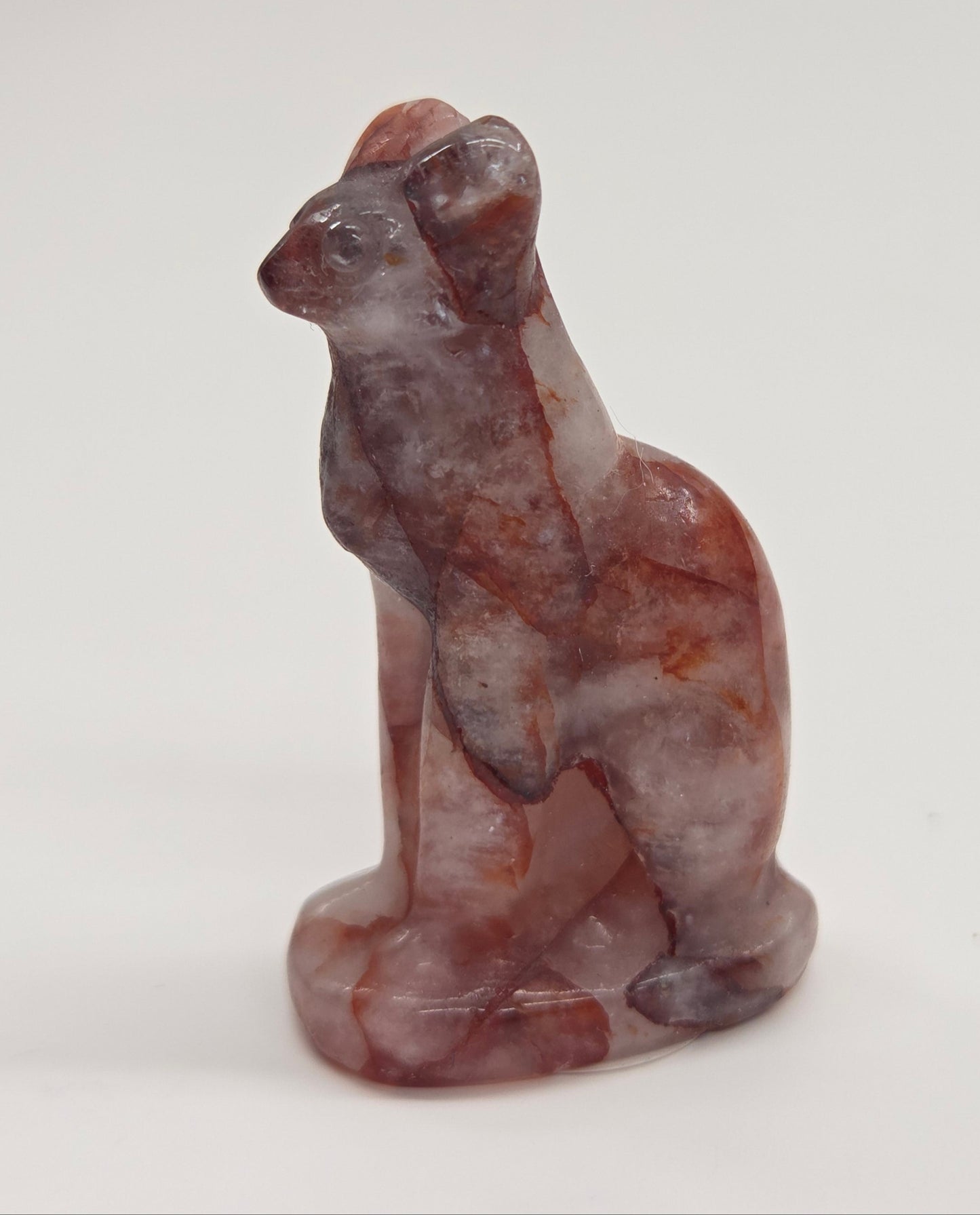 Egyptian Cat (Mau cat) carvings