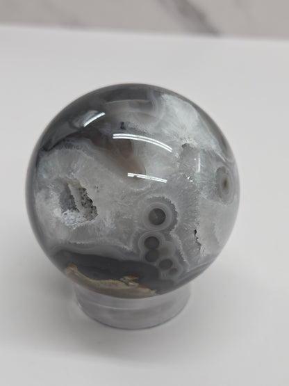 Volcano Agate spheres