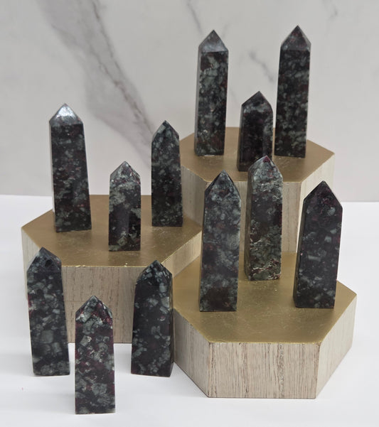Eudialyte tower