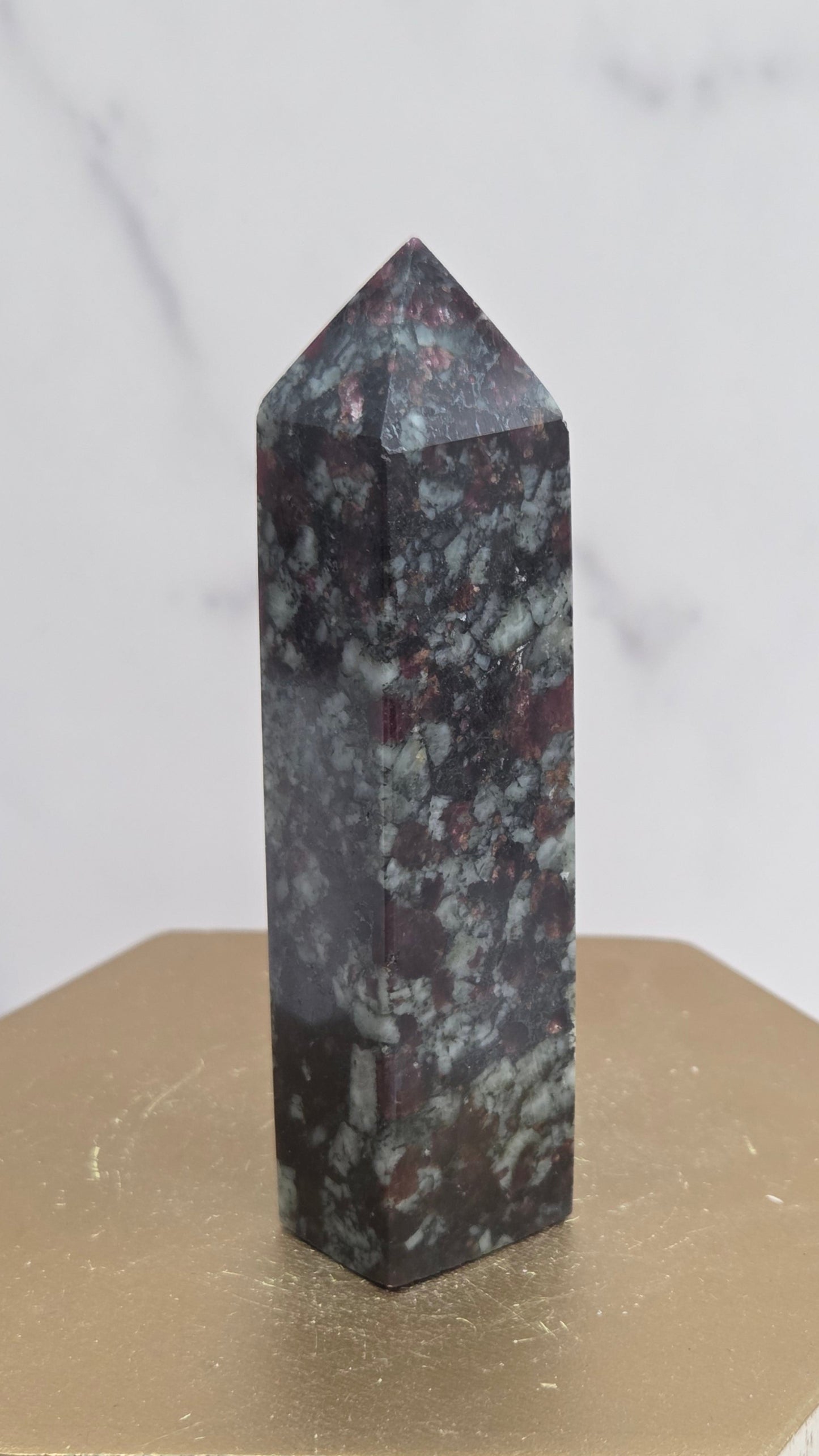 Eudialyte tower