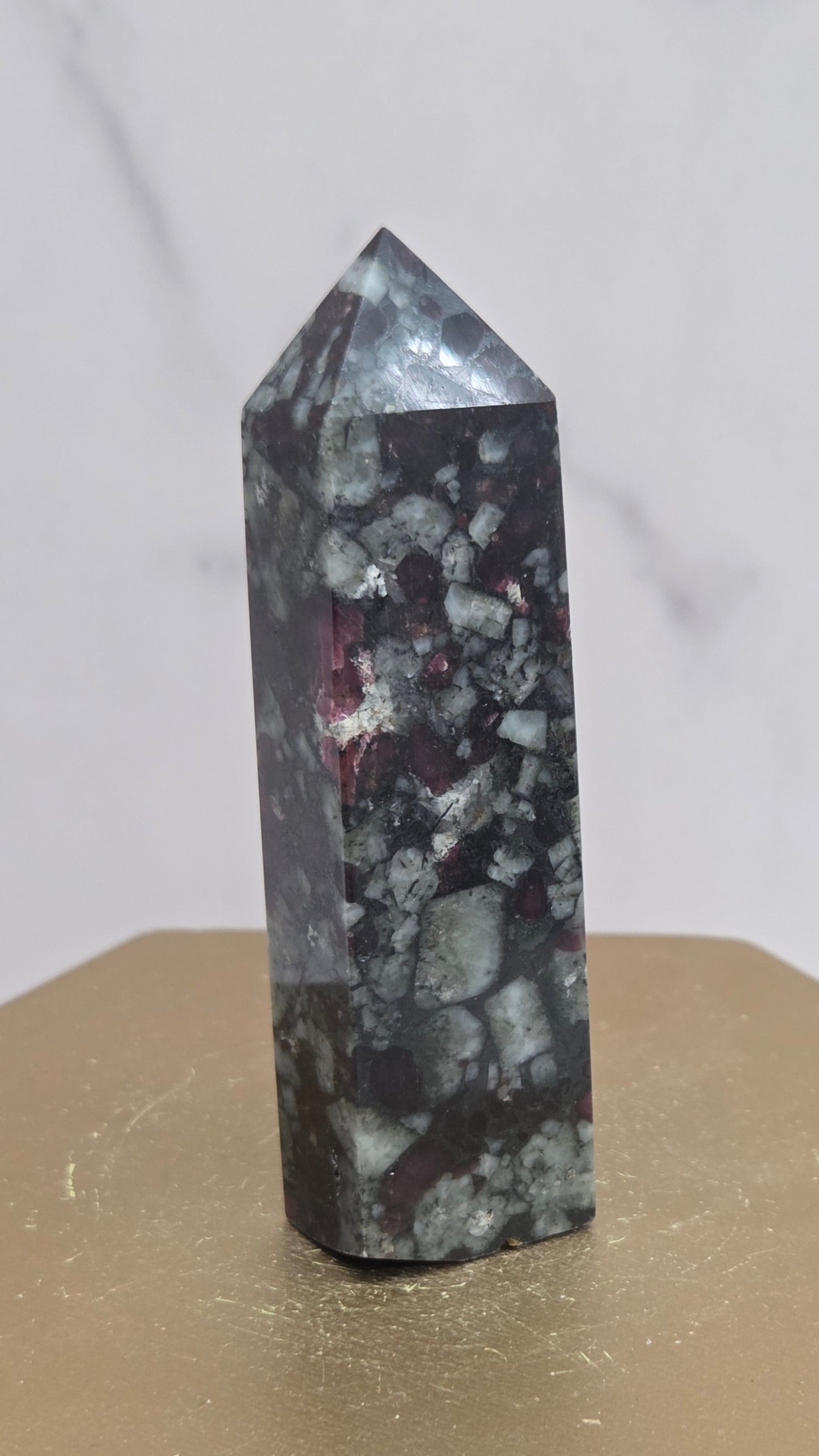 Eudialyte tower