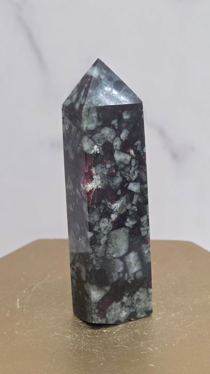 Eudialyte tower