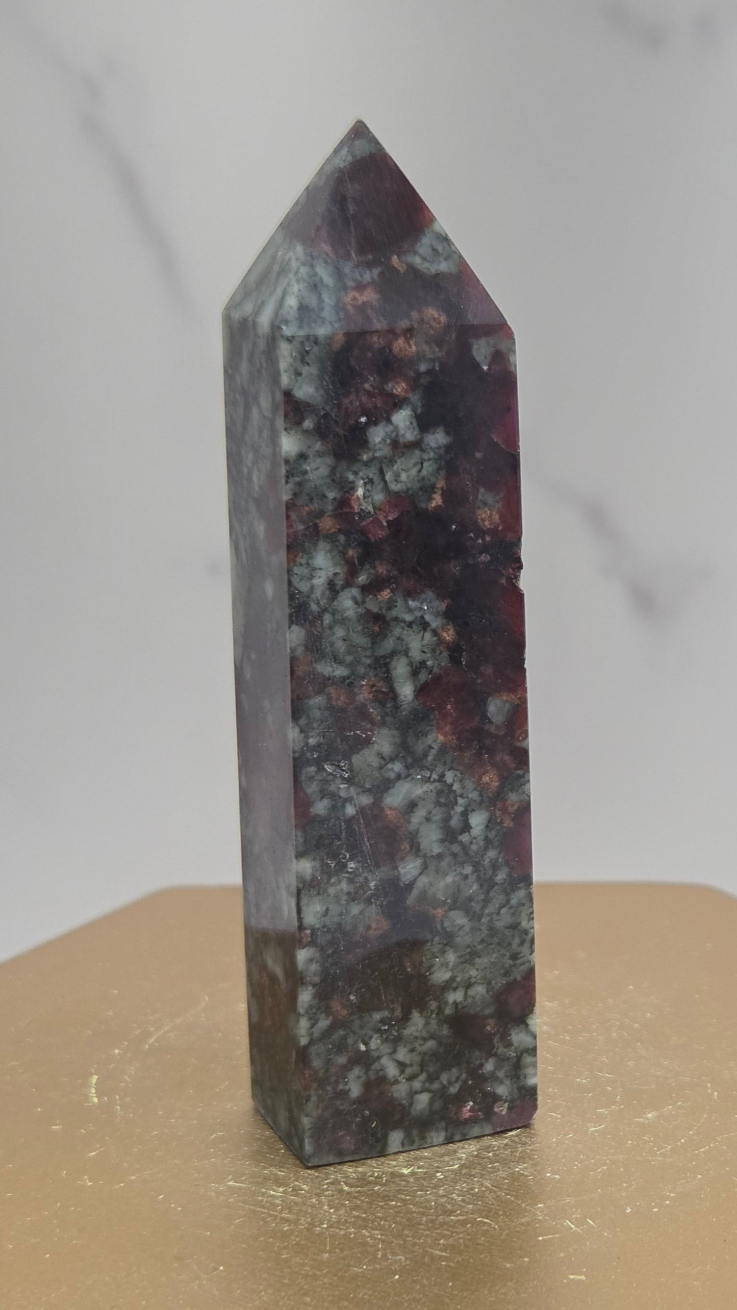 Eudialyte tower