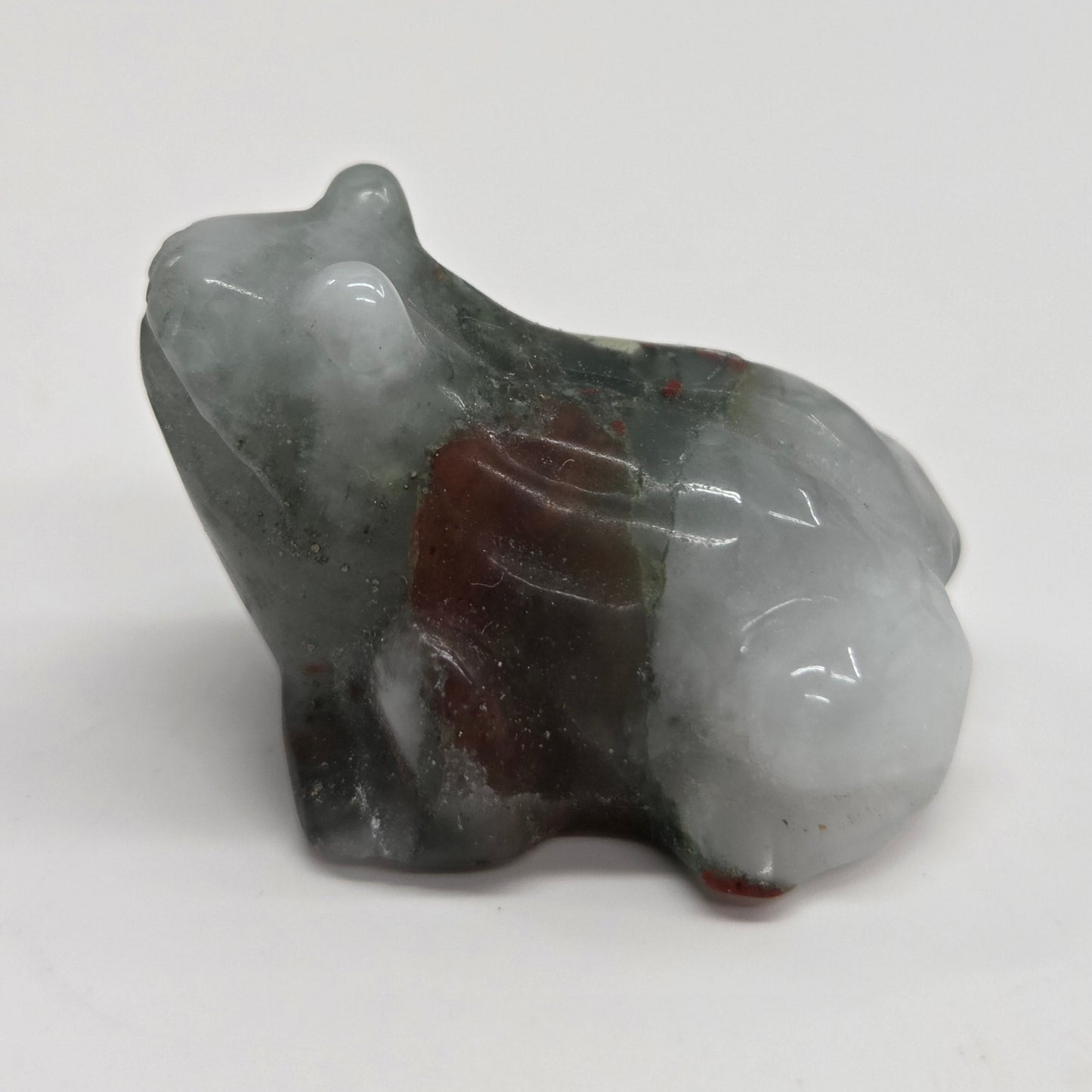 Frog carving