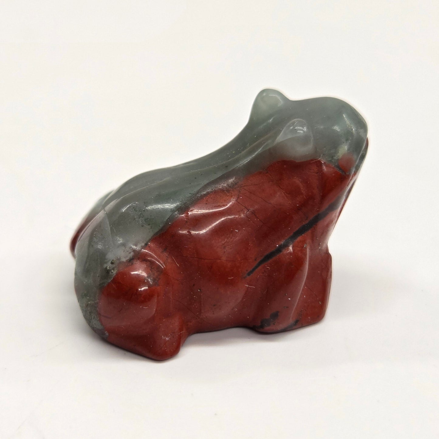 Frog carving