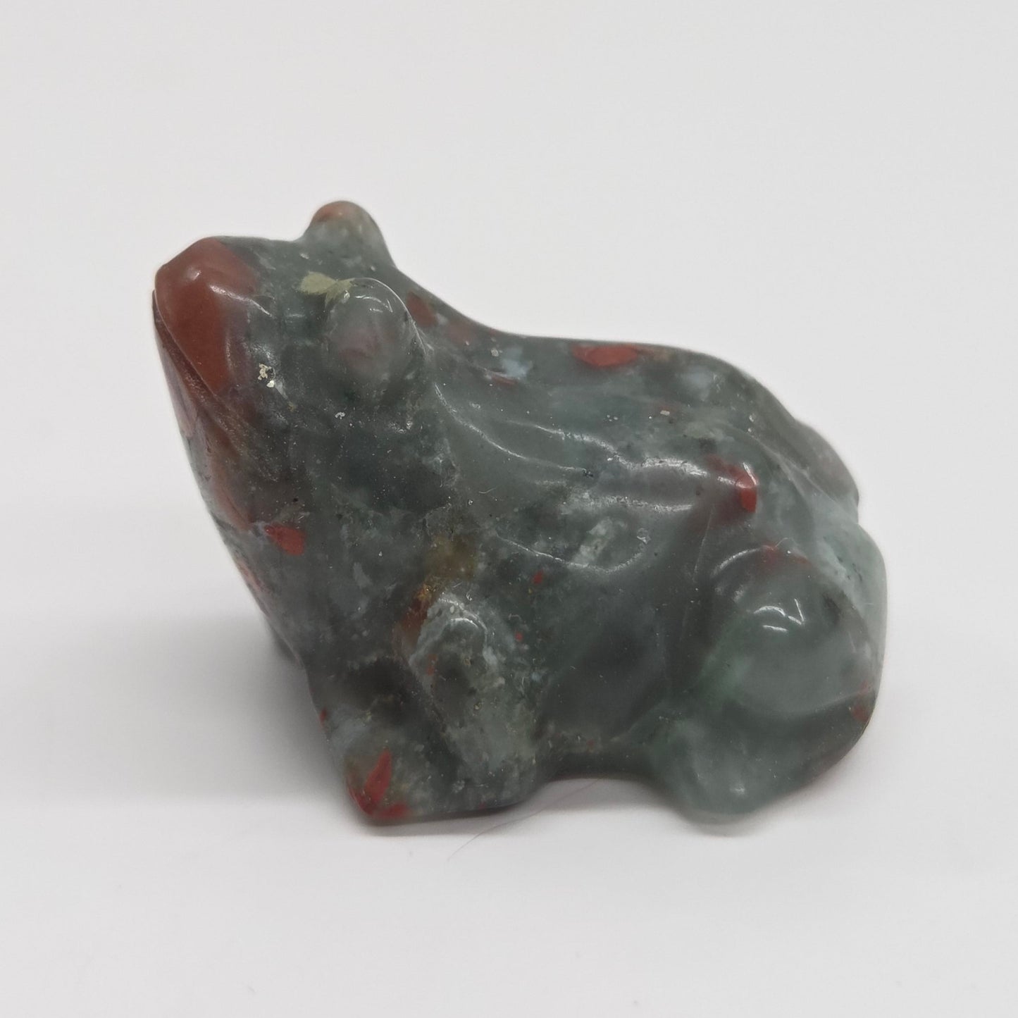 Frog carving