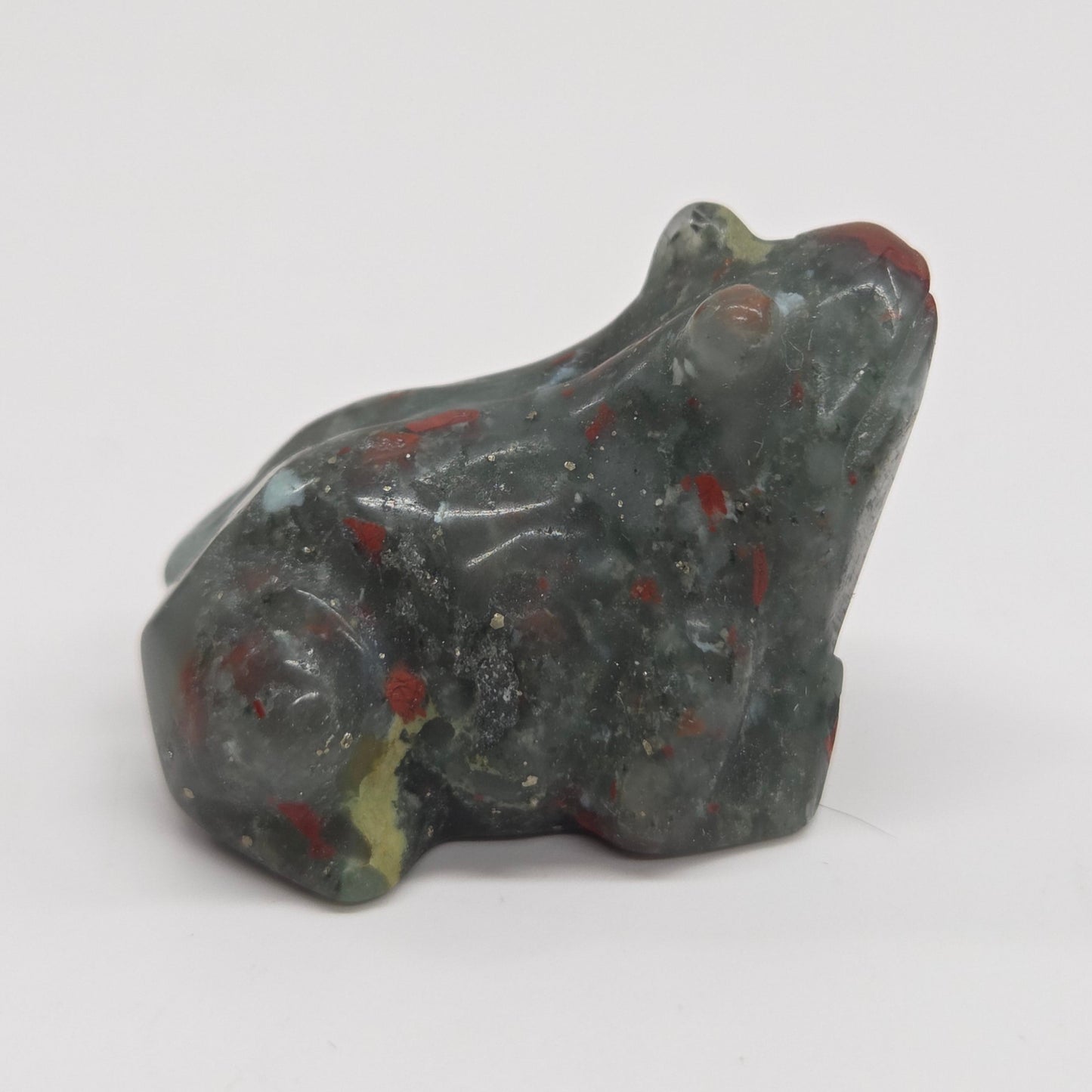 Frog carving