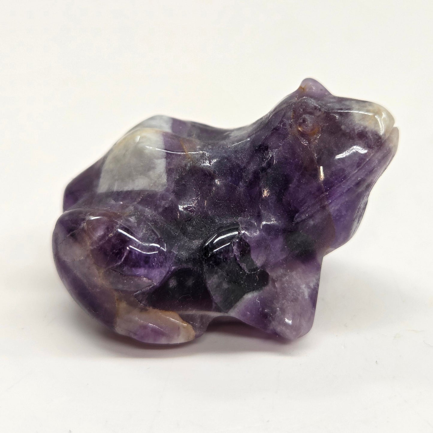 Frog carving