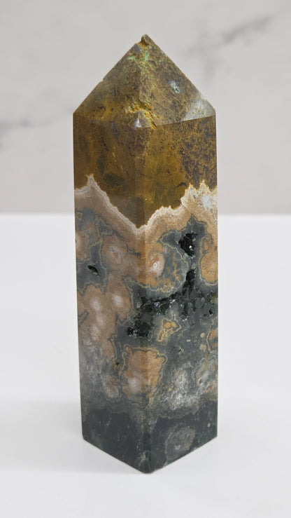 Orbicular Ocean Jasper tower