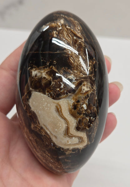 Chocolate Calcite egg