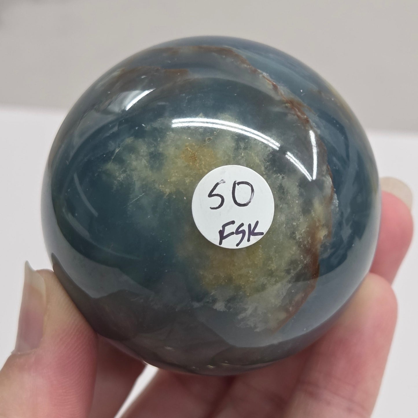 Blue Onyx sphere
