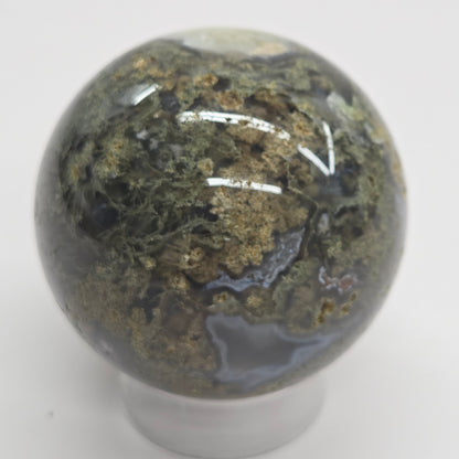 Moss Agate sphere