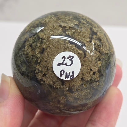Moss Agate sphere