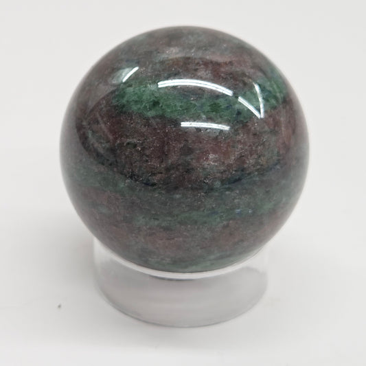 Green & Red Aventurine sphere