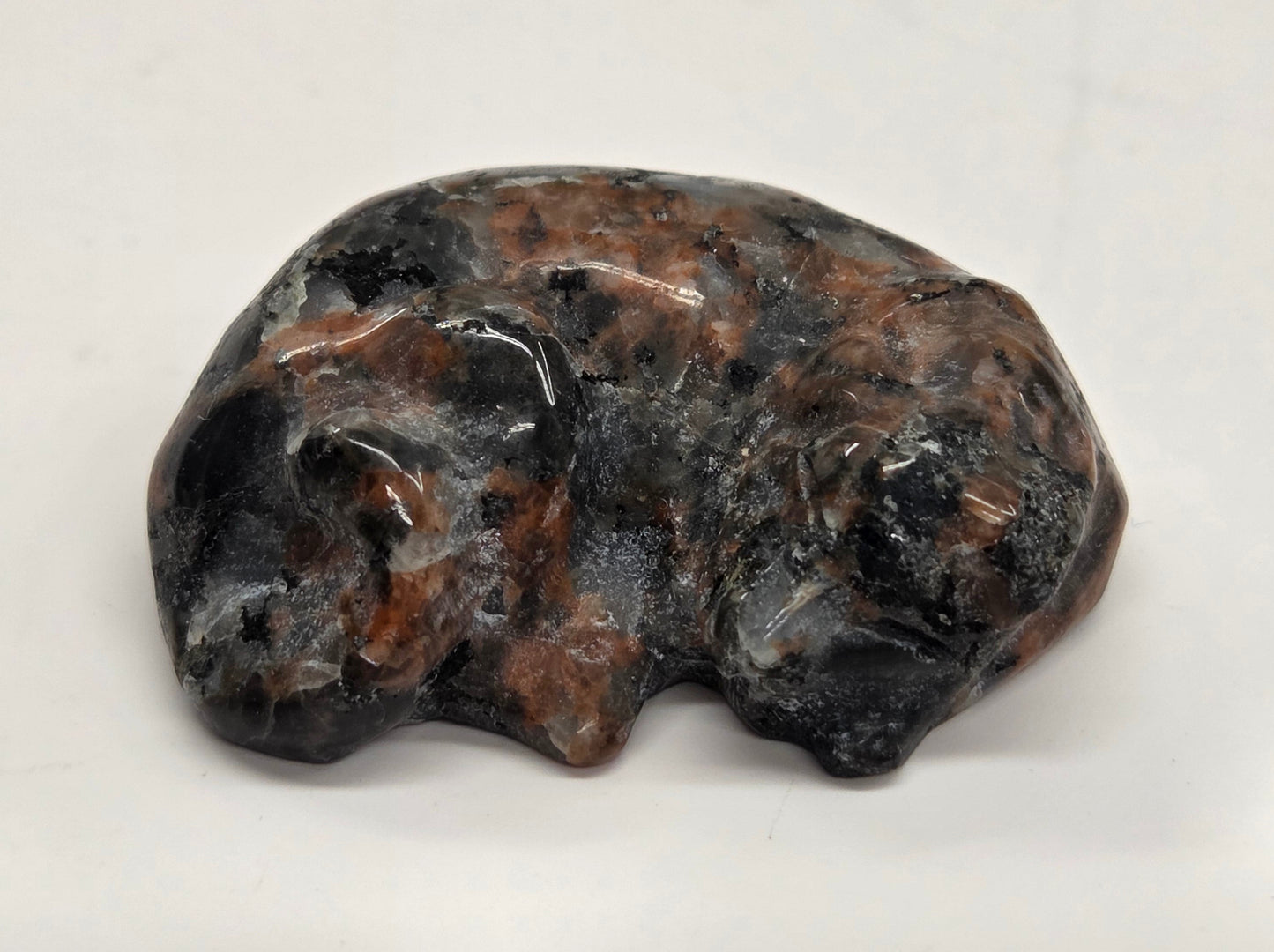 Sleeping dog carving